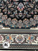 فرش 700 شانه میخک سرمه_ای با نخ اکریلیک 5