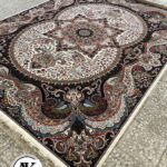 فرش 700 شانه چیچک کرم با نخ اکریلیک