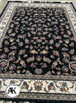 فرش 700 شانه گیلدا سرمه_ای با نخ اکریلیک 1