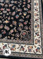 فرش 700 شانه گیلدا سرمه_ای با نخ اکریلیک 3