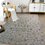 دکوراسیون فرش 1200 شانه انوشا بژ گل_برجسته