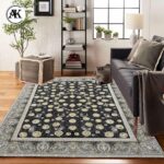 دکوراسیون فرش 1200 شانه ماریا زغالی گل_برجسته