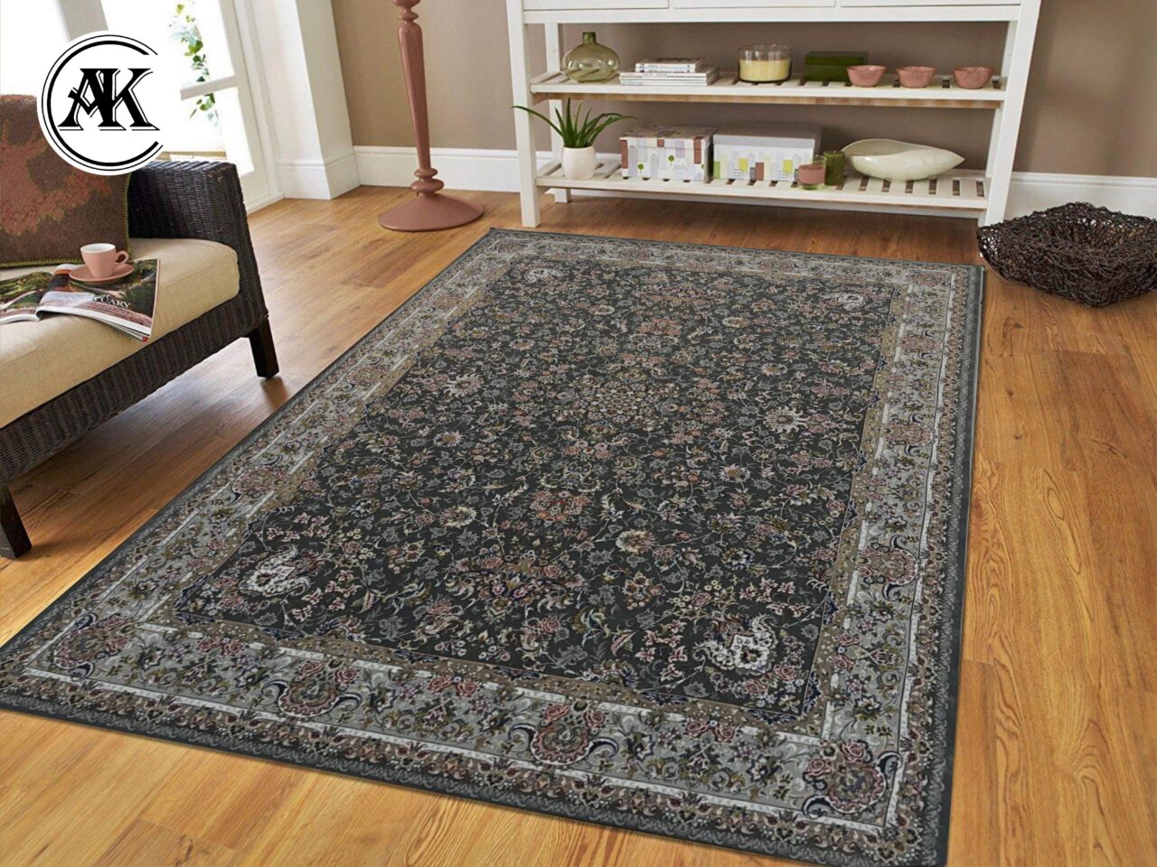 دکوراسیون فرش 700 شانه ایلیا زغالی گل_برجسته