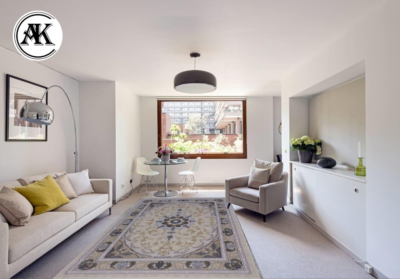 دکوراسیون فرش-700-شانه-ویکتوریا-کرم-گل_برجسته