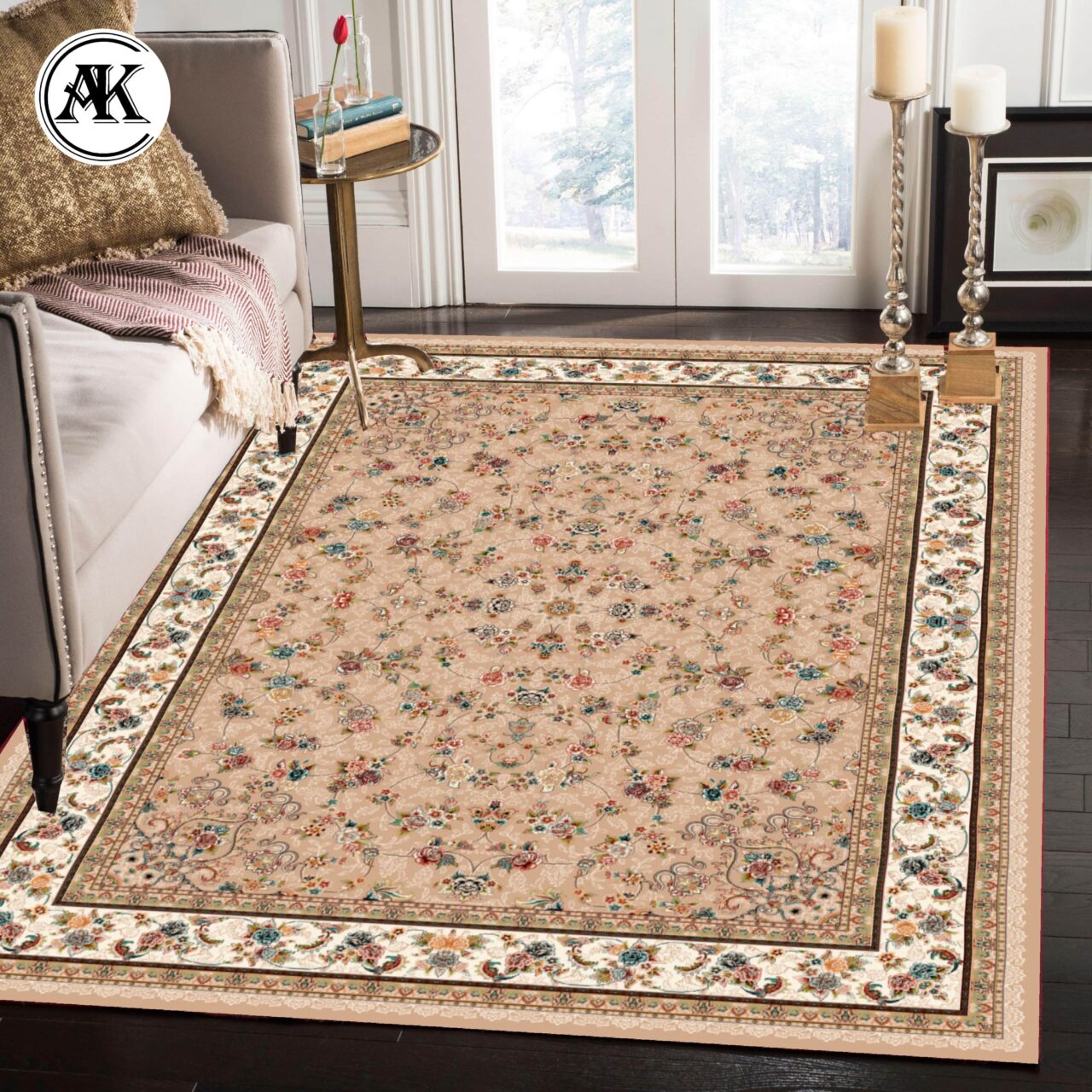 دکوراسیون فرش-700-شانه-گیلدا-بادامی