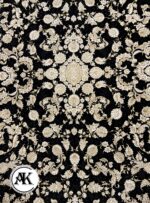 فرش-1200-شانه-آناک-سرمه_ای-گل_برجسته