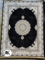 فرش-1200-شانه-آوینا-سرمه_ای-گل_برجسته--1