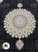 فرش-1200-شانه-آوینا-سرمه_ای-گل_برجسته--4