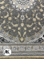 فرش-1200-شانه-اصفهان-نقره_ای-گل_برجسته3