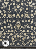 فرش-1200-شانه-انوشا-طوسی-گل_برجسته-3