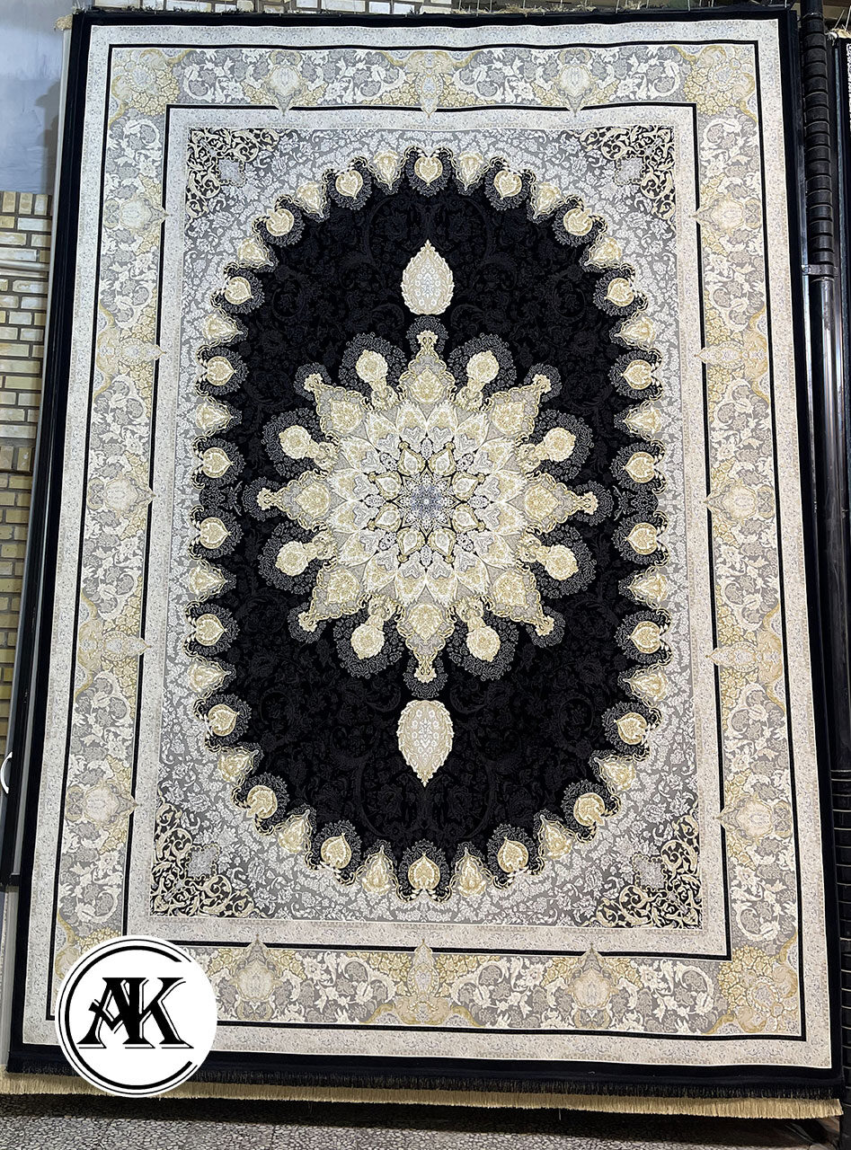 فرش-1200-شانه-بهار-سرمه_ای-گل_برجسته--1