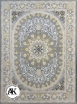 فرش-1200-شانه-بهار-نقره_ای-گل_برجسته