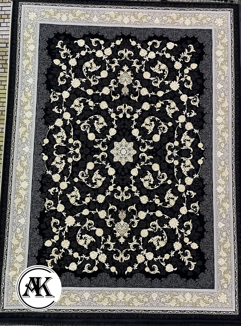 فرش-1200-شانه-ترنم-سرمه_ای-گل_برجسته-1