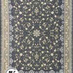 فرش-1200-شانه-ترنم-طوسی-گل_برجسته