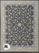 فرش-1200-شانه-ترنم-طوسی-گل_برجسته