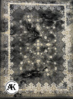 فرش-1200-شانه-تیرانا-نقره_ای-گل_برجسته