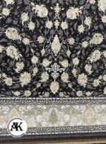 فرش-1200-شانه-رومینا-زغالی-گل_برجسته-3