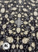 فرش-1200-شانه-رومینا-زغالی-گل_برجسته-4