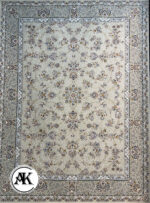 فرش-1200-شانه-شیک-بژ-گل_برجسته