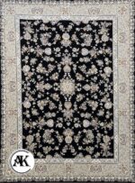 فرش-1200-شانه-شیک-سرمه_ای-گل_برجسته