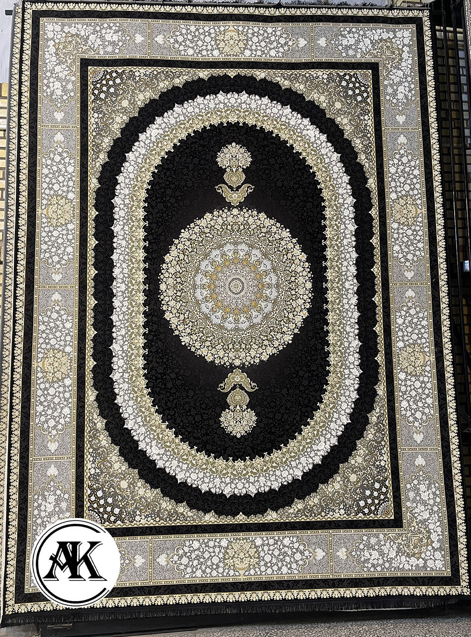 فرش-1200-شانه-صدرا-سرمه_ای-گل_برجسته-1