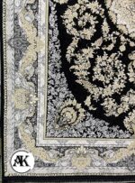 فرش-1200-شانه-طلا-سرمه_ای-گل_برجسته-2