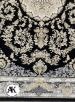 فرش-1200-شانه-طلا-سرمه_ای-گل_برجسته-3