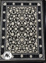 فرش-1200-شانه-ماتیلدا-زغالی-گل_برجسته