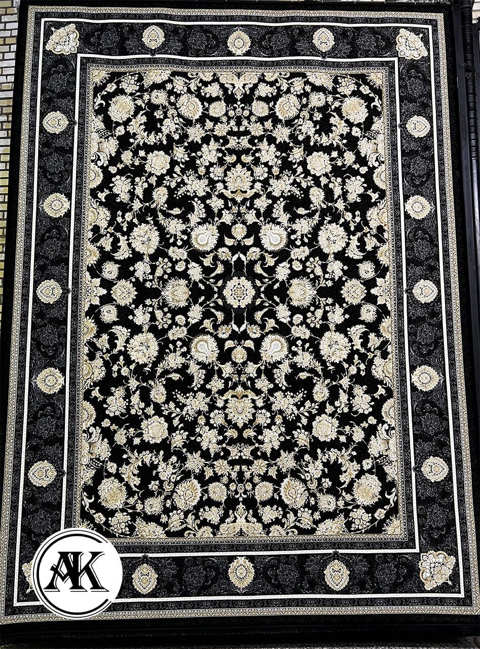 فرش-1200-شانه-ماتیلدا-سرمه_ای-گل_برجسته--1