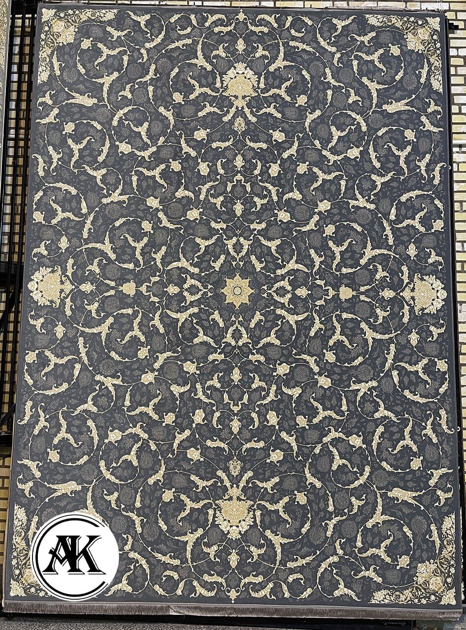 فرش-1200-شانه-مانا-طوسی-گل_برجسته-1