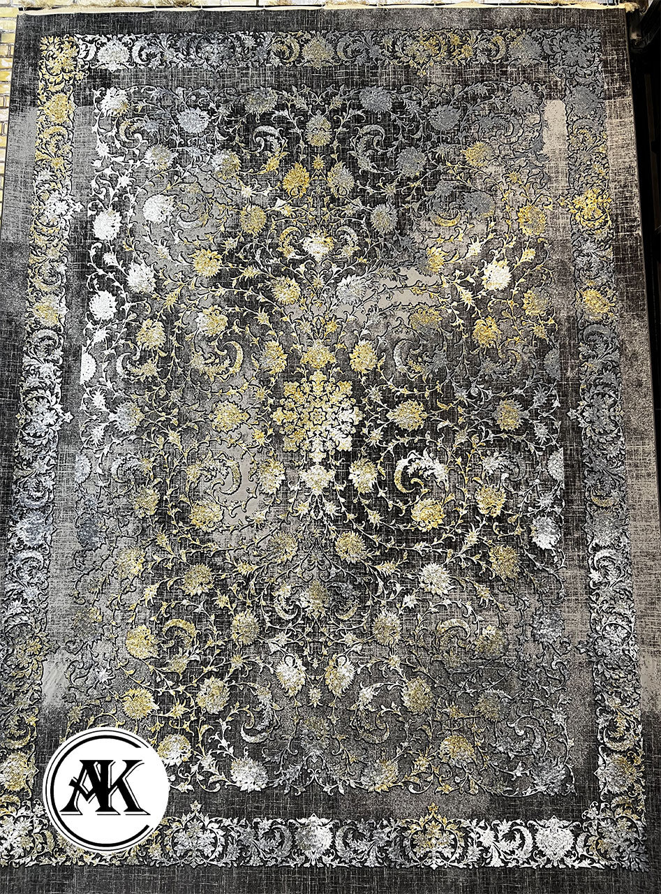 فرش-1200-شانه-میلان-زغالی-گل_برجسته---1