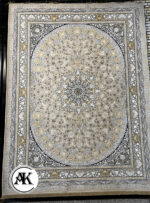 فرش-1200-شانه-نائین-بژ-گل_برجسته---1