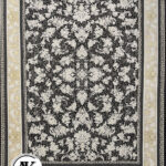 فرش-1200-شانه-نگار-زغالی-گل_برجسته