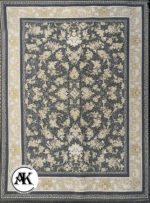 فرش-1200-شانه-نگار-طوسی-گل_برجسته
