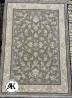 فرش-1200-شانه-نگار-نقره_ای-گل_برجسته-1