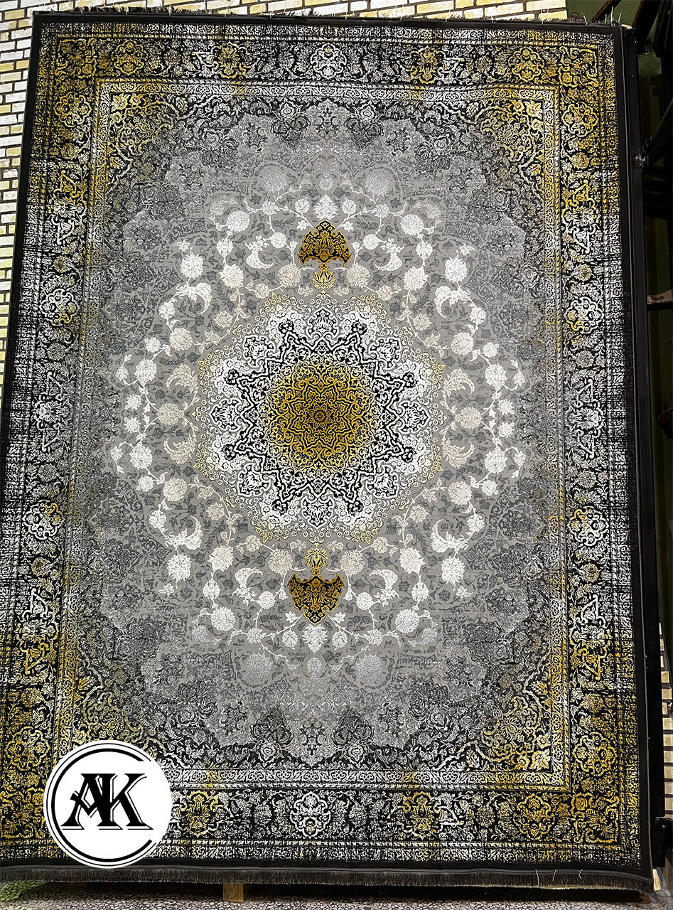 فرش-1200-شانه-وین-نقره_ای-گل_برجسته--1