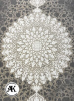 فرش-1200-شانه-کارولین-نقره_ای-گل_برجسته--4