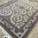 فرش-700-شانه-افشان-رز-فیلی-با-نخ-اکریلیک