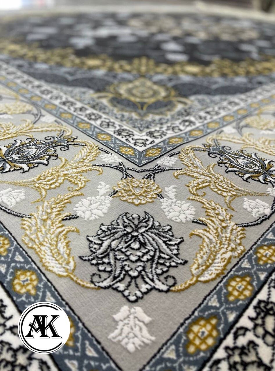 فرش-700-شانه-تارا-زغالی-گل_برجسته--2