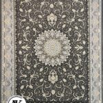 فرش-700-شانه-تلما-زغالی-گل_برجسته-0