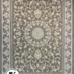 فرش-700-شانه-تلما-نقره_ای-گل_برجسته-0