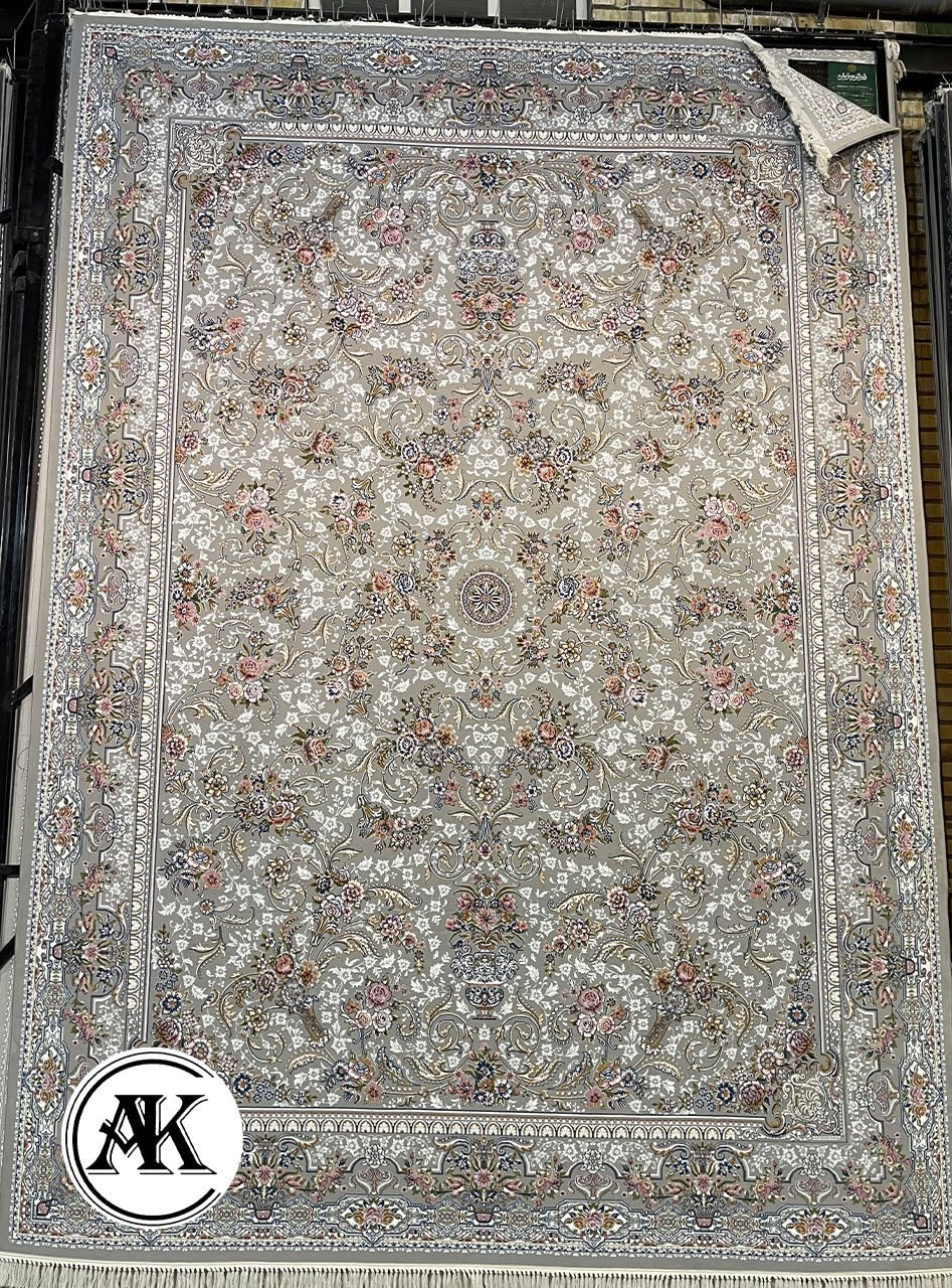 فرش-700-شانه-خاطره-نقره_ای-گل_برجسته
