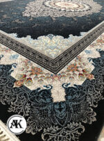 فرش-700-شانه-دلاریس-سرمه_ای-با-نخ-اکریلیک-1