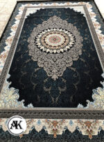 فرش-700-شانه-دلاریس-سرمه_ای-با-نخ-اکریلیک--3