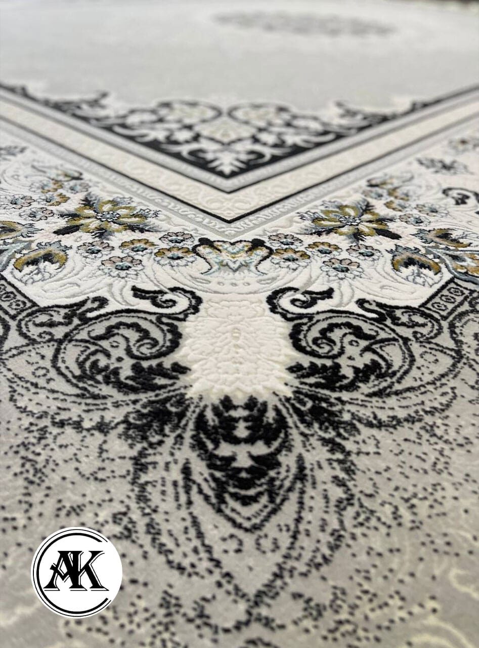 فرش-700-شانه-دلاریس-نقره_ای-گل_برجسته-اکریلیک--2