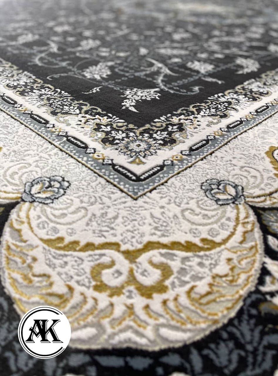 فرش-700-شانه-صنم-زغالی-گل_برجسته-2