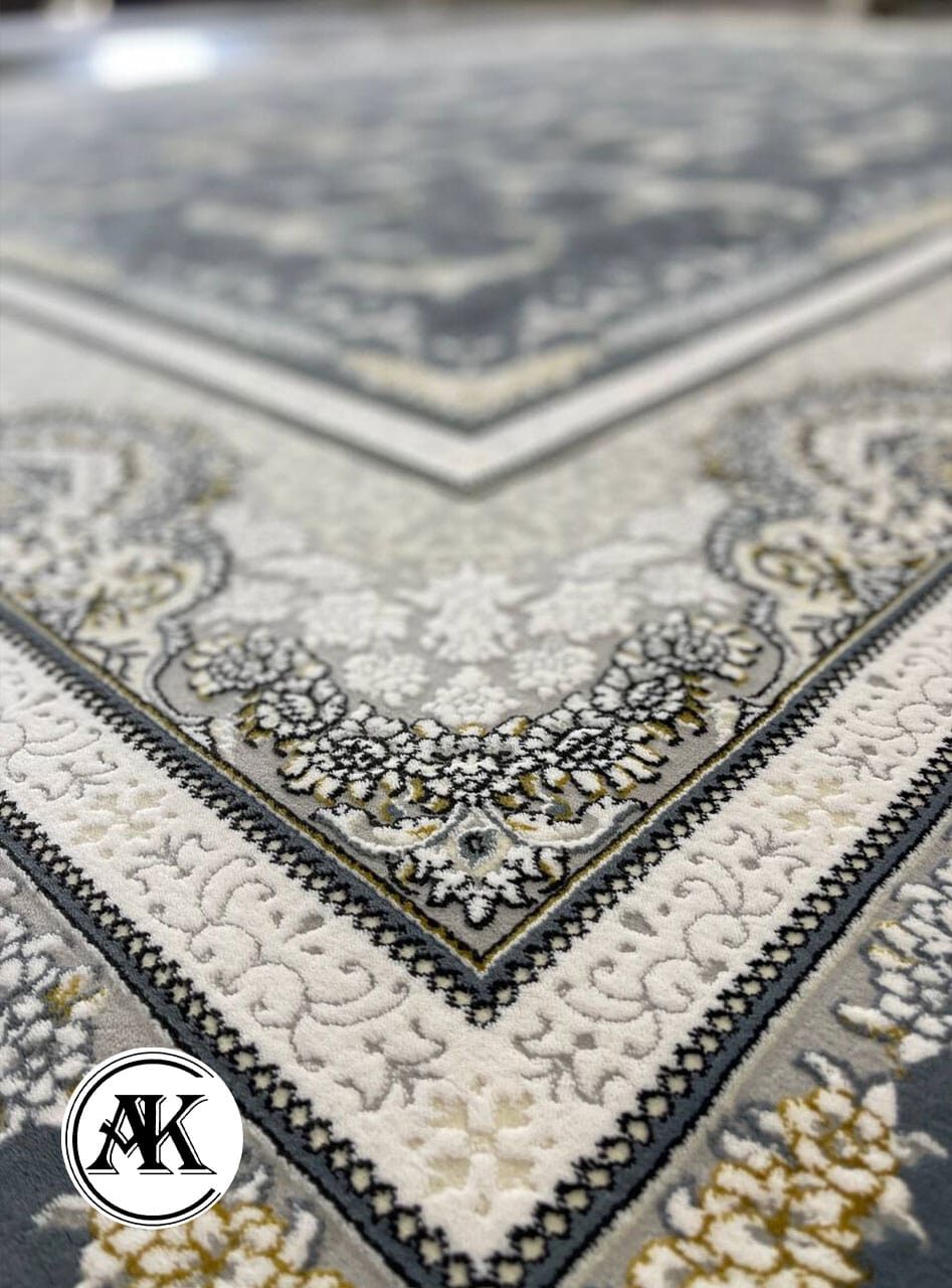 فرش-700-شانه-لوتوس-دودی-گل_برجسته-2