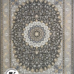 فرش-700-شانه-مایسا-زغالی-گل_برجسته-0