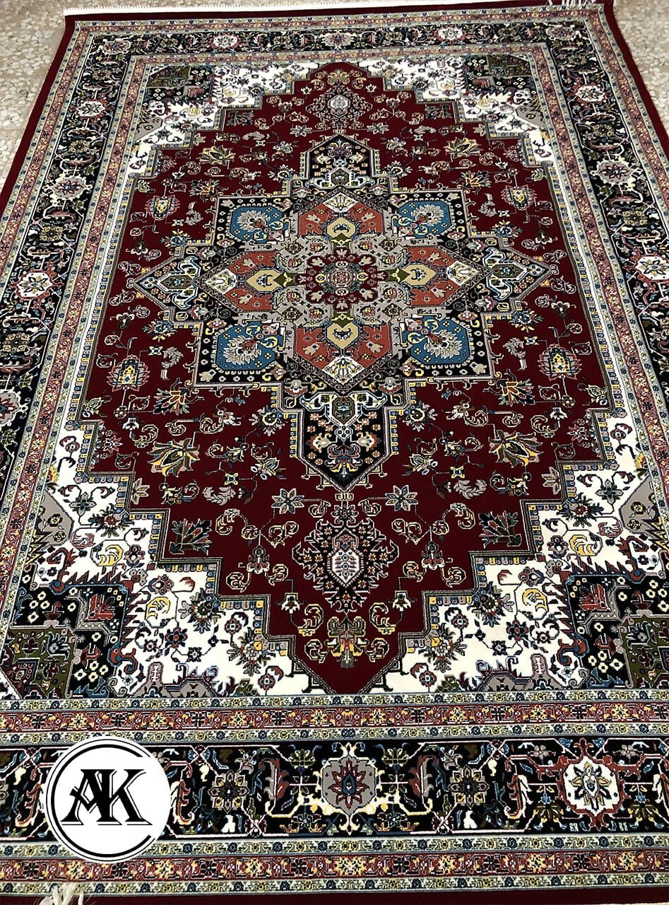 فرش-700-شانه-هریس-لاکی-با-نخ-اکریلیک---1