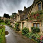 تابلو دهکده بارانی